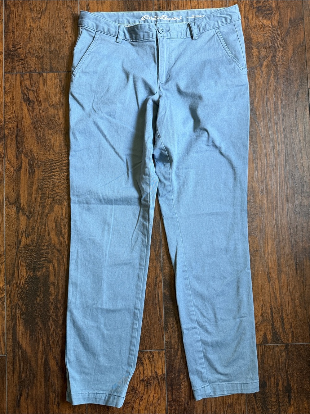 Eddie Bauer Light Blue women’s boyfriend Chinos size 6 (x6)